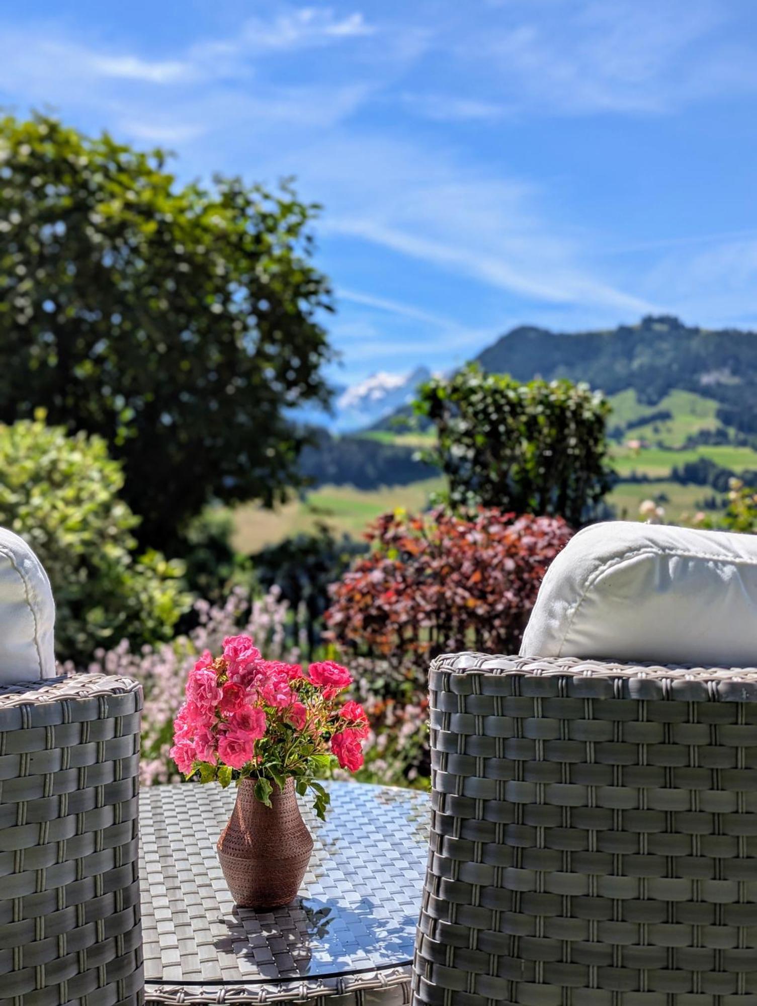 Swiss Mountain-Valley View Lodge Erlenbach im Simmental Экстерьер фото