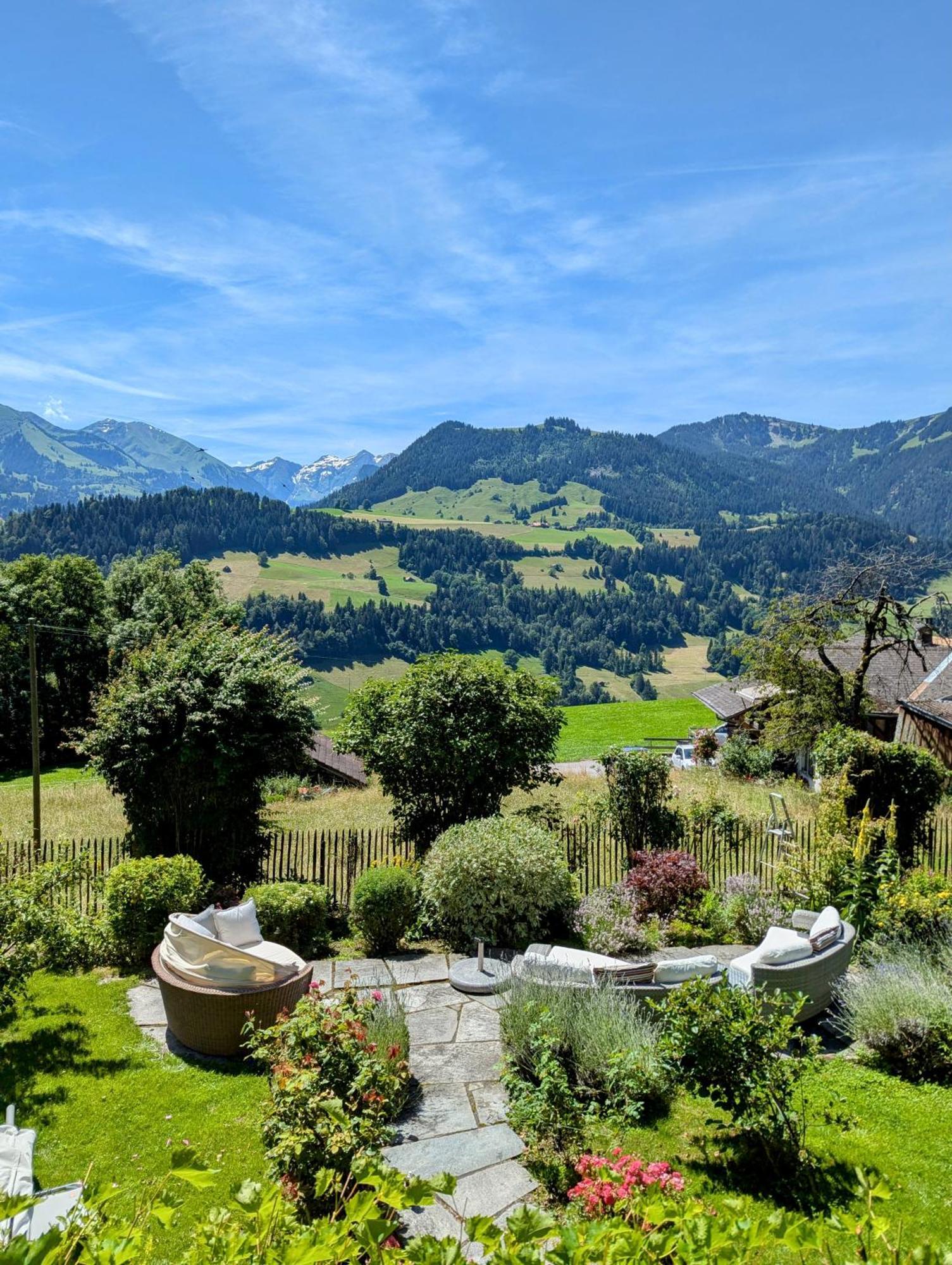 Swiss Mountain-Valley View Lodge Erlenbach im Simmental Экстерьер фото