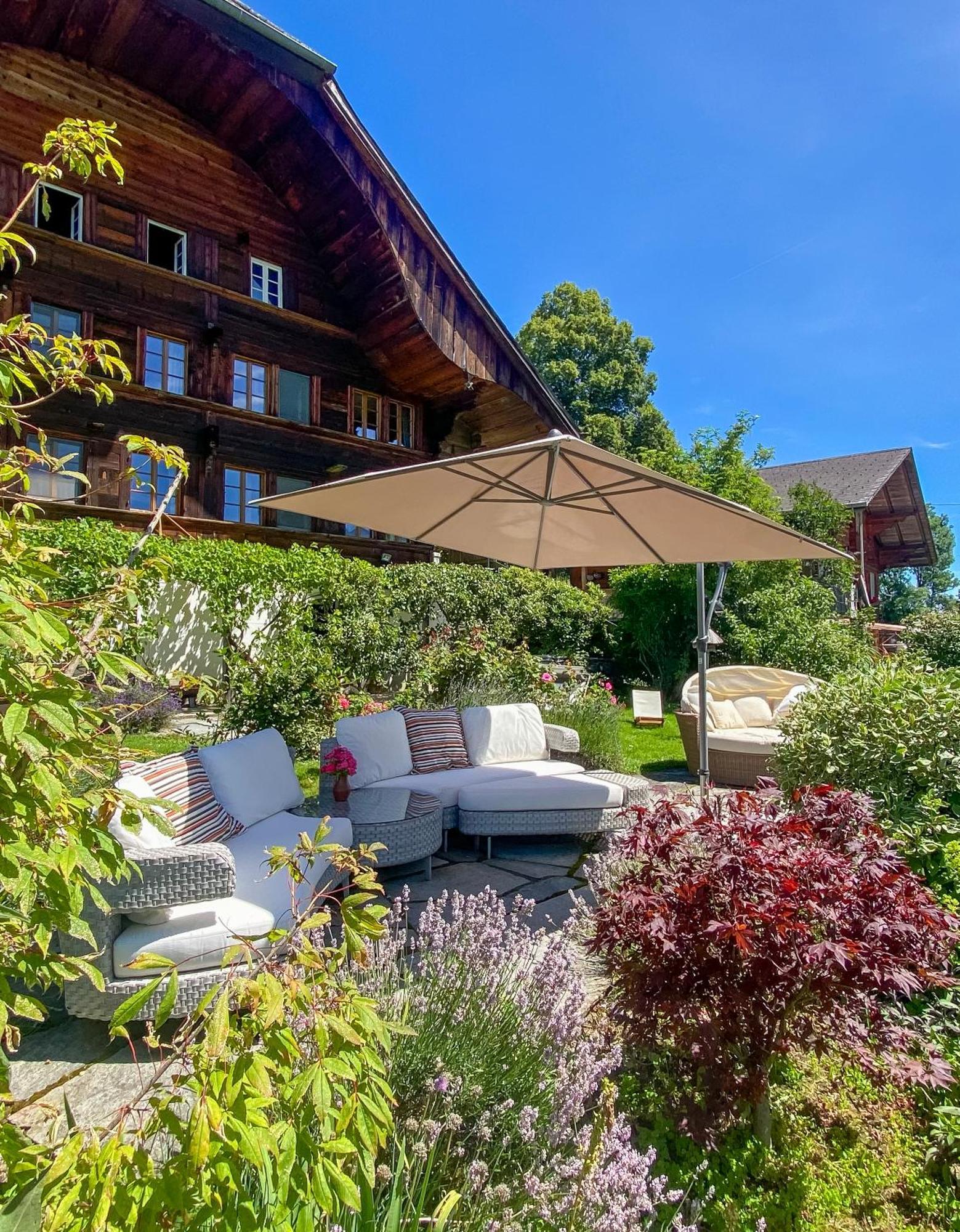 Swiss Mountain-Valley View Lodge Erlenbach im Simmental Экстерьер фото