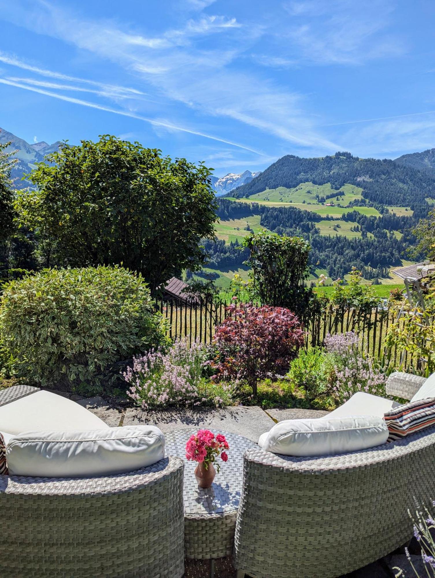 Swiss Mountain-Valley View Lodge Erlenbach im Simmental Экстерьер фото