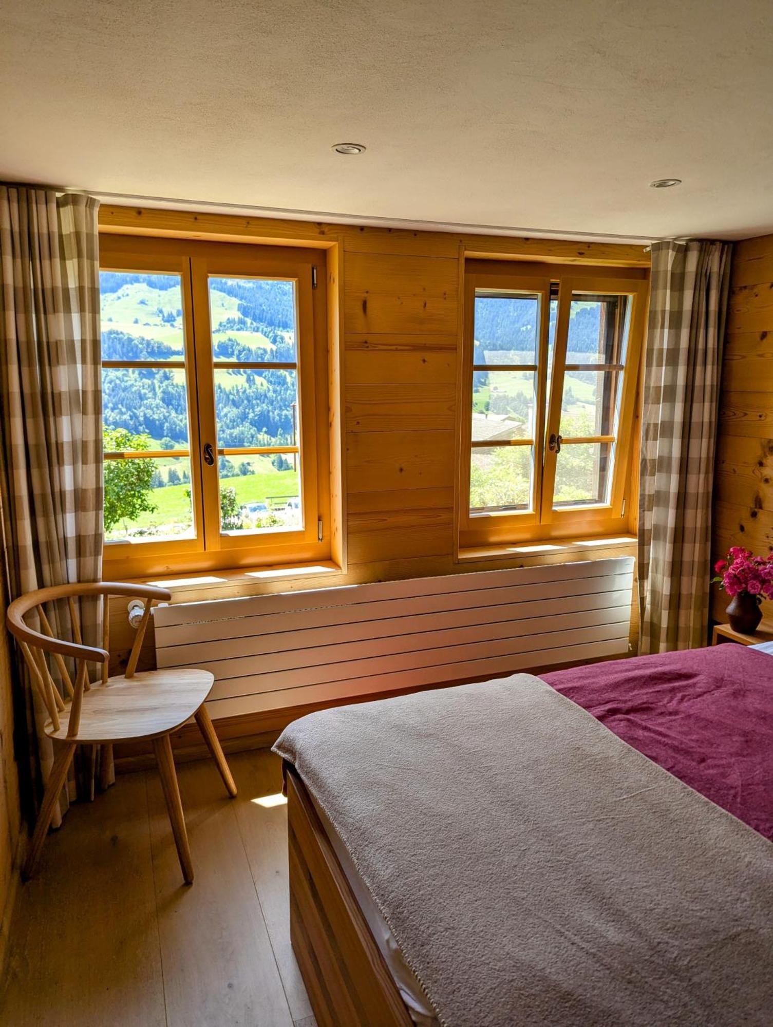 Swiss Mountain-Valley View Lodge Erlenbach im Simmental Экстерьер фото