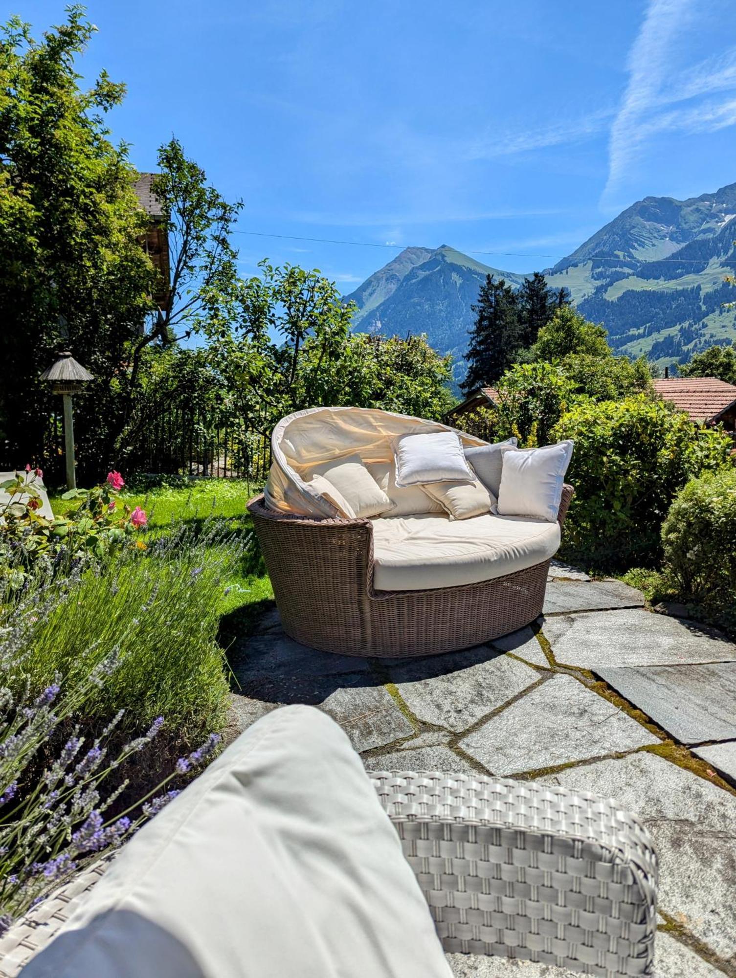 Swiss Mountain-Valley View Lodge Erlenbach im Simmental Экстерьер фото